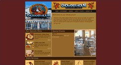 Desktop Screenshot of eastportchowderhouse.org