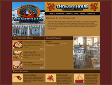 Tablet Screenshot of eastportchowderhouse.org